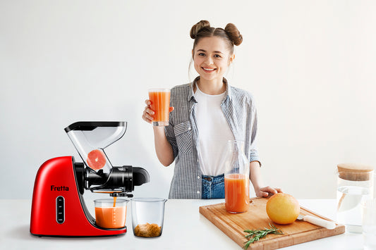 Juicing for Kids: A Flavorful Adventure with Fretta JC01 Pro Max Slow Juicer