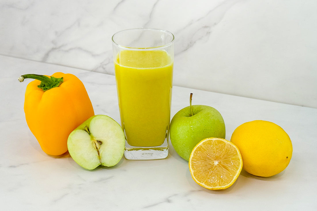 Fretta Juice Recipe Today: Citrus Yellow Pepper Punch Juice