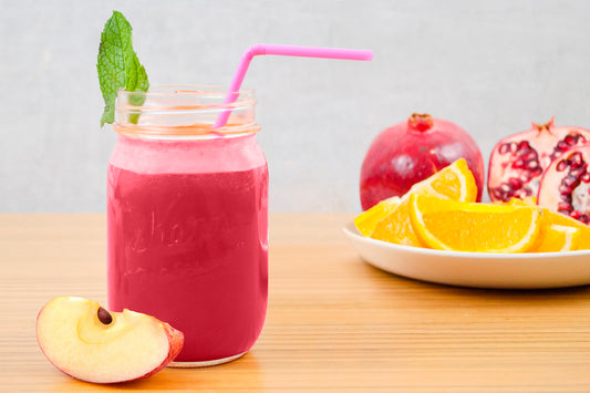 Fretta Juice Recipe Today: Pom Apple Citrus Bliss Juice