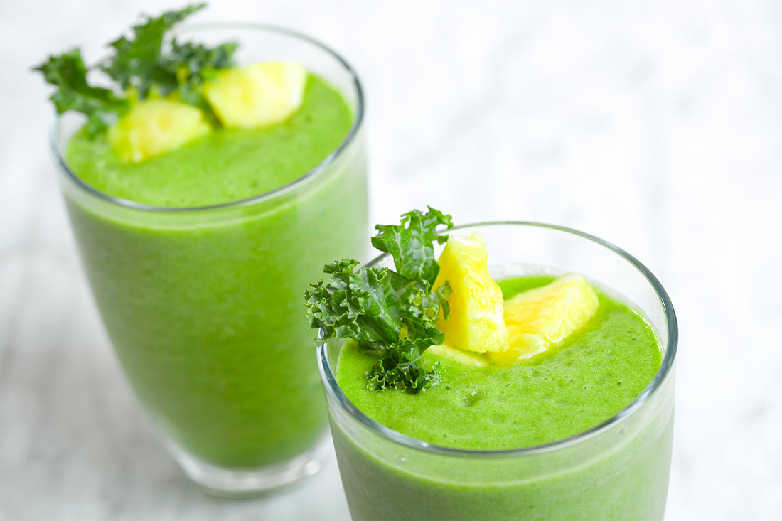 Fretta Juice Recipe Today: Tropi-Kale Juice