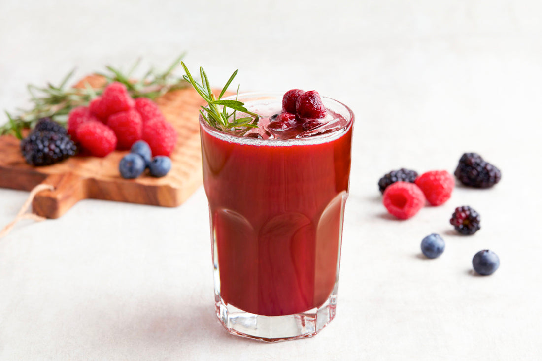 Fretta Juice Recipe Today: Mixed Berry Blast Juice