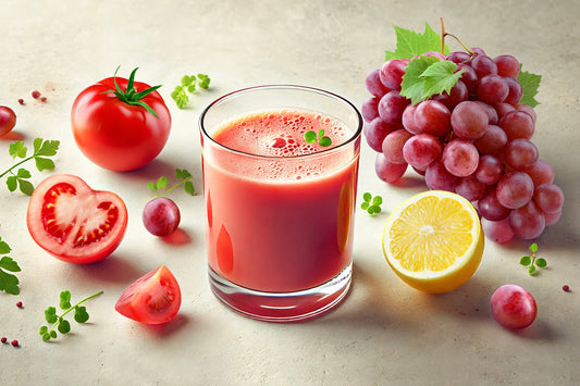 Fretta Juice Recipe Today: Tomato Citrus Grape Burst Juice